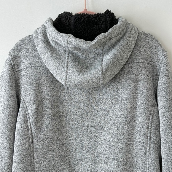 Rugged Elements Gray Mountain Fleece Hoodie Jacket - Picture 12 of 16